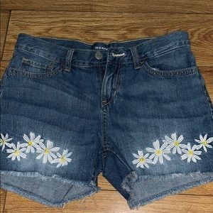 Denim shorts